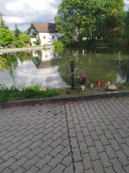 Návesní rybník ve Zličíně