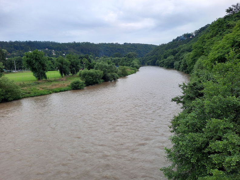 Sázava aneb Zlatá řeka v Pikovicích