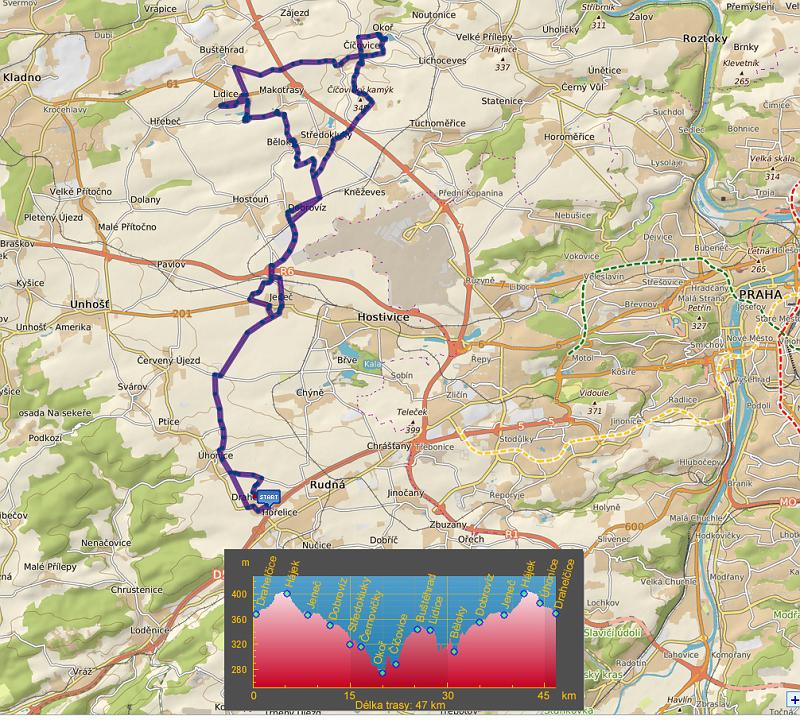 mapa.jpg - Mapa trasy s výškovým profilem