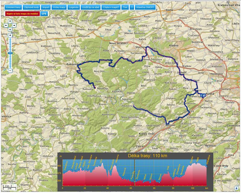 mapa.jpg - Mapa trasy s vkovm profilem